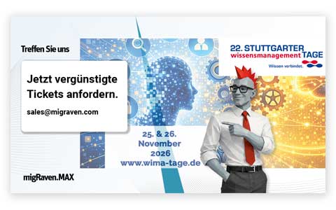 migRaven auf den Wima Tagen 2026
